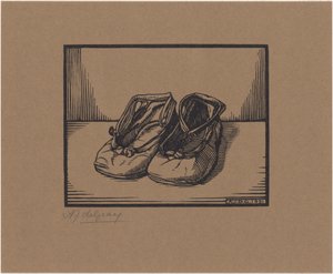 Pair of Shoes by Julie de Graag (signed by artist)