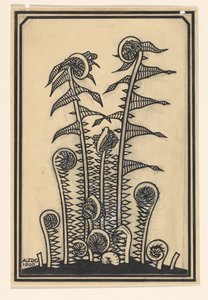 Ferns by Julie de Graag (signed by artist)