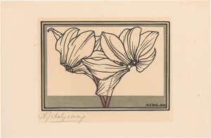 Cyclamen by Julie de Graag