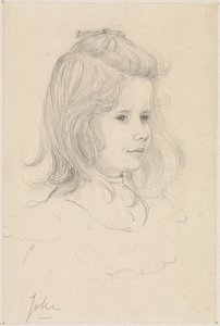 Portrait of a Girl Named Joke by Julie de Graag