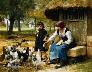 Feeding Time by Julien Dupre
