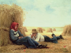 Harvest Time, 1878 by Julien Dupre