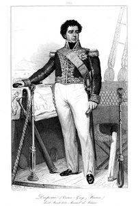 Guy-Victor Duperré 1775-1846, French Admiral by Julien Leopold Boilly