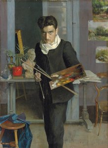 Self-portrait of the Artist in his Studio