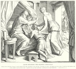 Jacob Obtaining the Blessing from Isaac