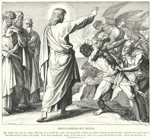 Jesus Casts Out Devils