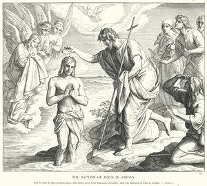 The Baptism of Jesus in Jordan