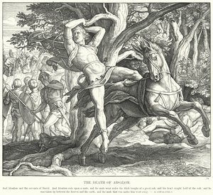 The Death of Absalom by Julius (after) Schnorr von Carolsfeld