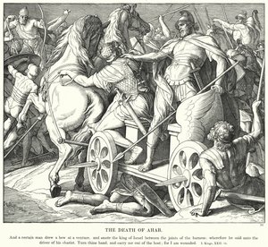 The Death of Ahab by Julius (after) Schnorr von Carolsfeld