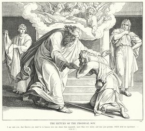 The Return of the Prodigal Son by Julius (after) Schnorr von Carolsfeld