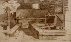 Interior of a Farmhouse