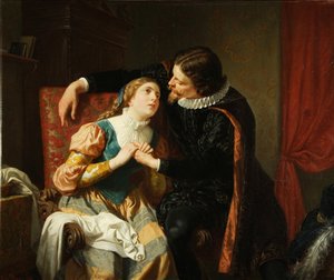 Egmont and Klärchen by Julius Blaas von