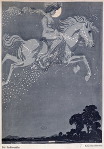 The Night Wanderer by Julius Diez