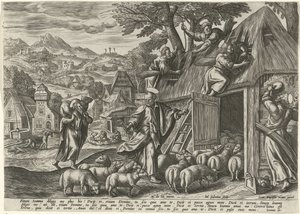 Peter as the Good Shepherd (Parable of the Good Shepherd)
