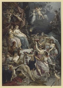 Illustration for A Midsummer Night