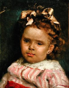 Little Girl Metisse by Julius Leblanc Stewart