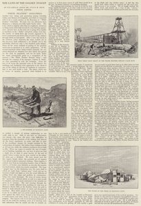 The Land of the Golden Nugget, White Feather Gold-Field by Julius Mandes Price