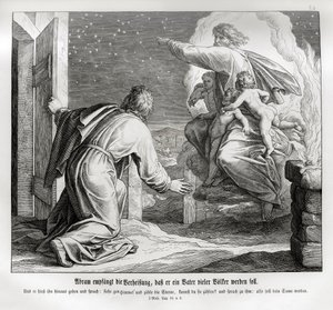 Abraham Will Be Father of Many Nations, Genesis by Julius Schnorr von Carolsfeld