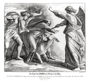 Balaam Meets the Angel of the Lord
