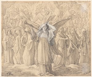 The Seventh Seal of the Book is Opened by Julius Schnorr von Carolsfeld
