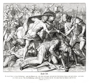 Death of Saul by Julius Schnorr von Carolsfeld