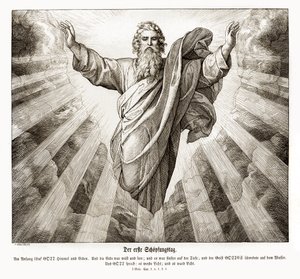 First day of creation, Genesis