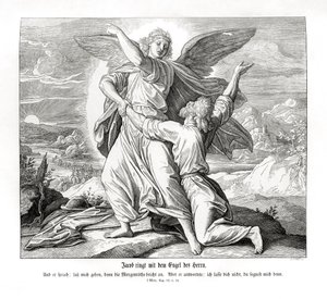 Jacob Wrestling with the Angel, Genesis