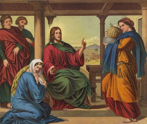 Jesus in Martha
