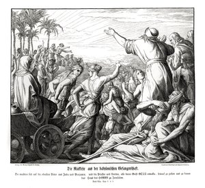 Return from Babylon, Ezra by Julius Schnorr von Carolsfeld