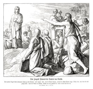 Testimony of John the Baptist, Gospel of John