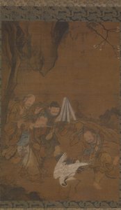 Dancing Immortals and Crane