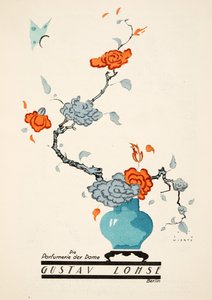 Advertisement for Gustav Lohse, Perfume for Women by Jupp Wiertz