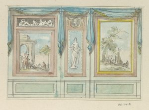 Design Drawing for a Room Wall