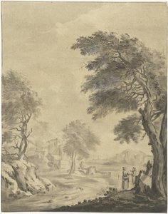 Landscape with Road by Jurriaan Cootwijck