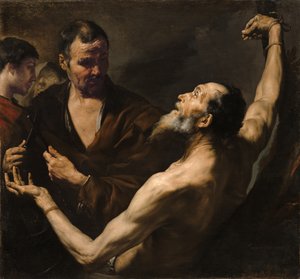 The Martyrdom of Saint Bartholomew by Valentin de Boulogne