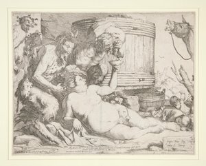 Bacchanal (Drunken Silenus) by Jusepe de Ribera