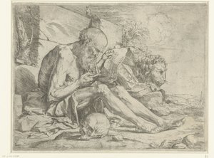 Saint Jerome Reading