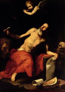 St. Jerome Hears the Last Trumpet by Jusepe de Ribera