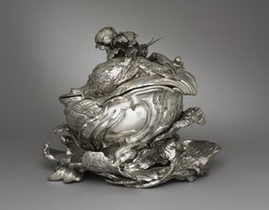 Platter, Tureen and Tureen Lid