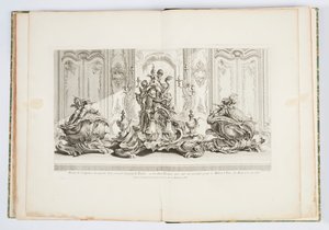 Design for Centerpiece and Two Tureens for the Duke of Kingston in 1735, Plate 115 in 