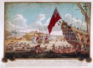 The Capture of Louisbourg by Justin Stevens