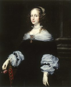 Portrait of Countess Teresa Dudley di Carpegna by Justus Sustermans