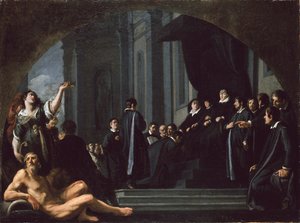 The Senators of Florence Swearing Allegiance to Ferdinando II de