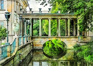Classical Garden Bridge by Justyna Jaszke
