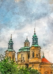Historic Prague Spires