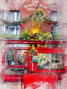 Vibrant Dublin Pub