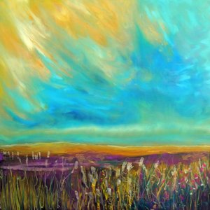 Vibrant Field Landscape