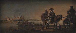 Prince Christian, the Heir Apparent, Hunting Ducks at Nykøbing Castle