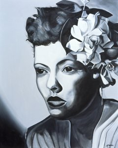 Billie Holiday (1915-59) by Kaaria Mucherera