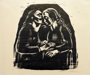 K. Kollwitz, Maria and Elisabeth III by Käthe Kollwitz